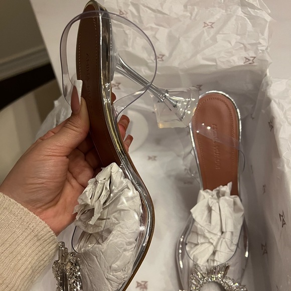 AMINA MUADDI - Begum PVC Slingback Pumps (sold out everywhere) - Picture 2 of 3